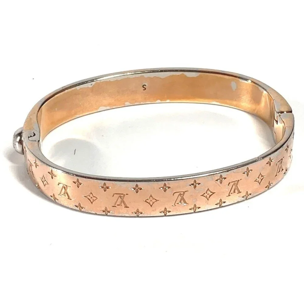 LOUIS VUITTON Pink Monogram Bracelet
